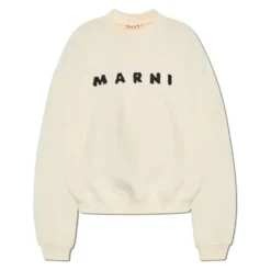 Sweatshirt med logo