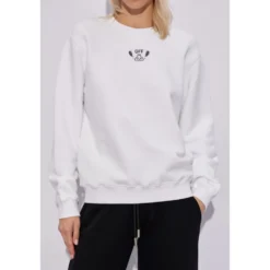 Sweatshirt med logo