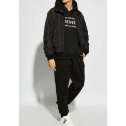 Sweatshirt med logo