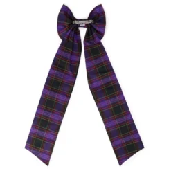Tartan Bow Hairpin