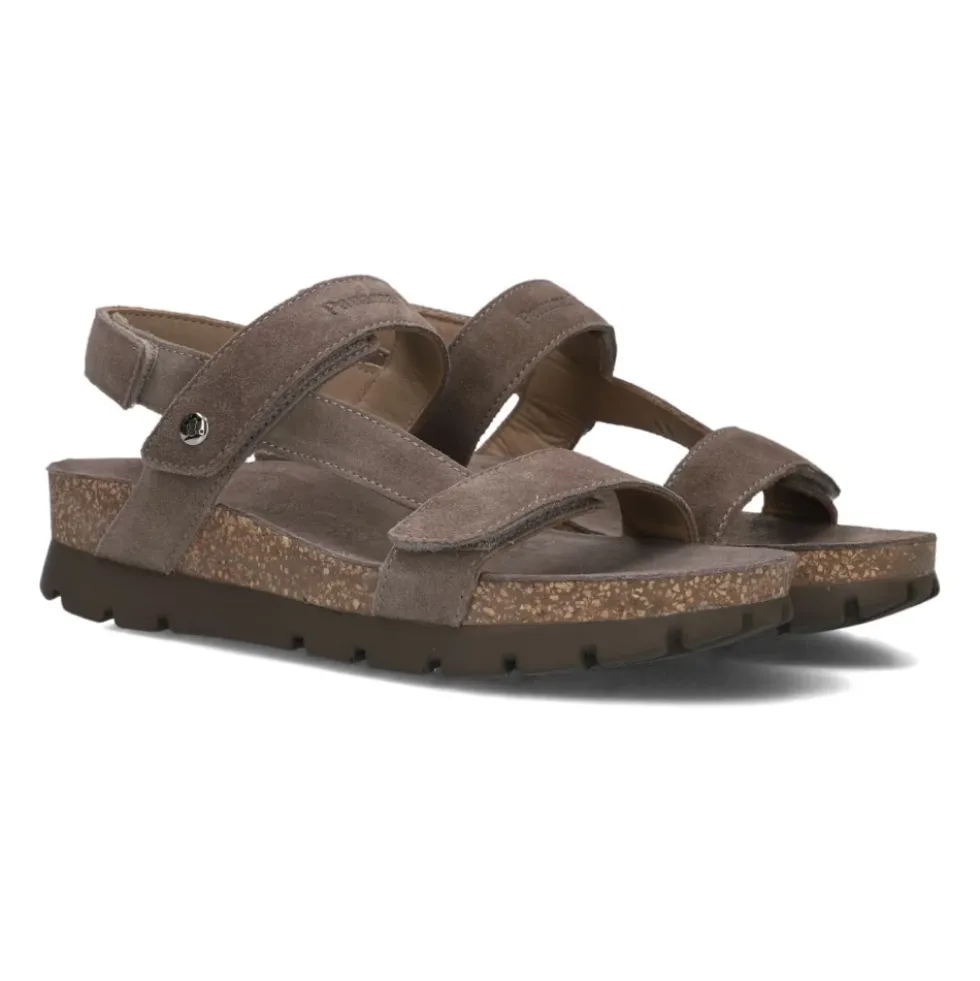 Taupe Sandal SELMA med Platformssål