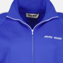 Technical Yarn Zipper Sweatshirt