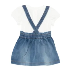 Teddy Bear Denim Skirt