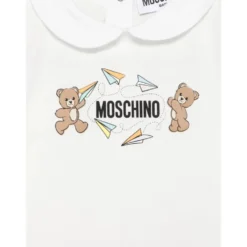 Teddy Print Onesie og Hagesæt