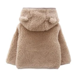 Teddy Zip-Up Hættetrøje