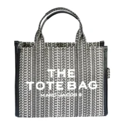 The Monogram Jacquard Medium Tote Bag