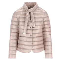 Tie Puffer Coat