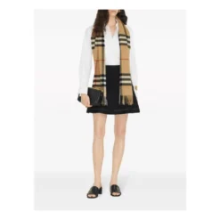 Tjek Cashmere Tørklæde