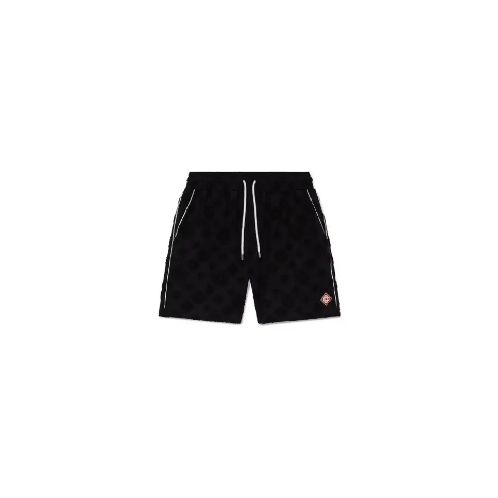 Towelling Monogram Shorts
