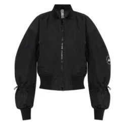 TrueNature Woven Bomber Cropped Jakke