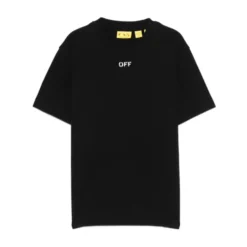 T-shirt girocollo mezza manica con logo