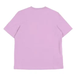T-shirt med applikeret blomst