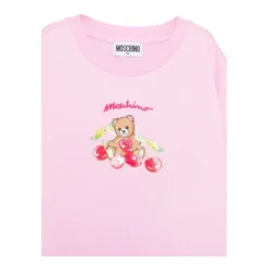 T-shirt med grafisk print, rund hals og korte ærmer