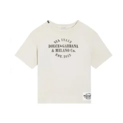 T-shirt med print