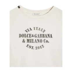 T-shirt med print