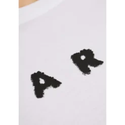 T-shirt med trykt logo