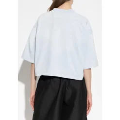 T-shirt med trykt logo