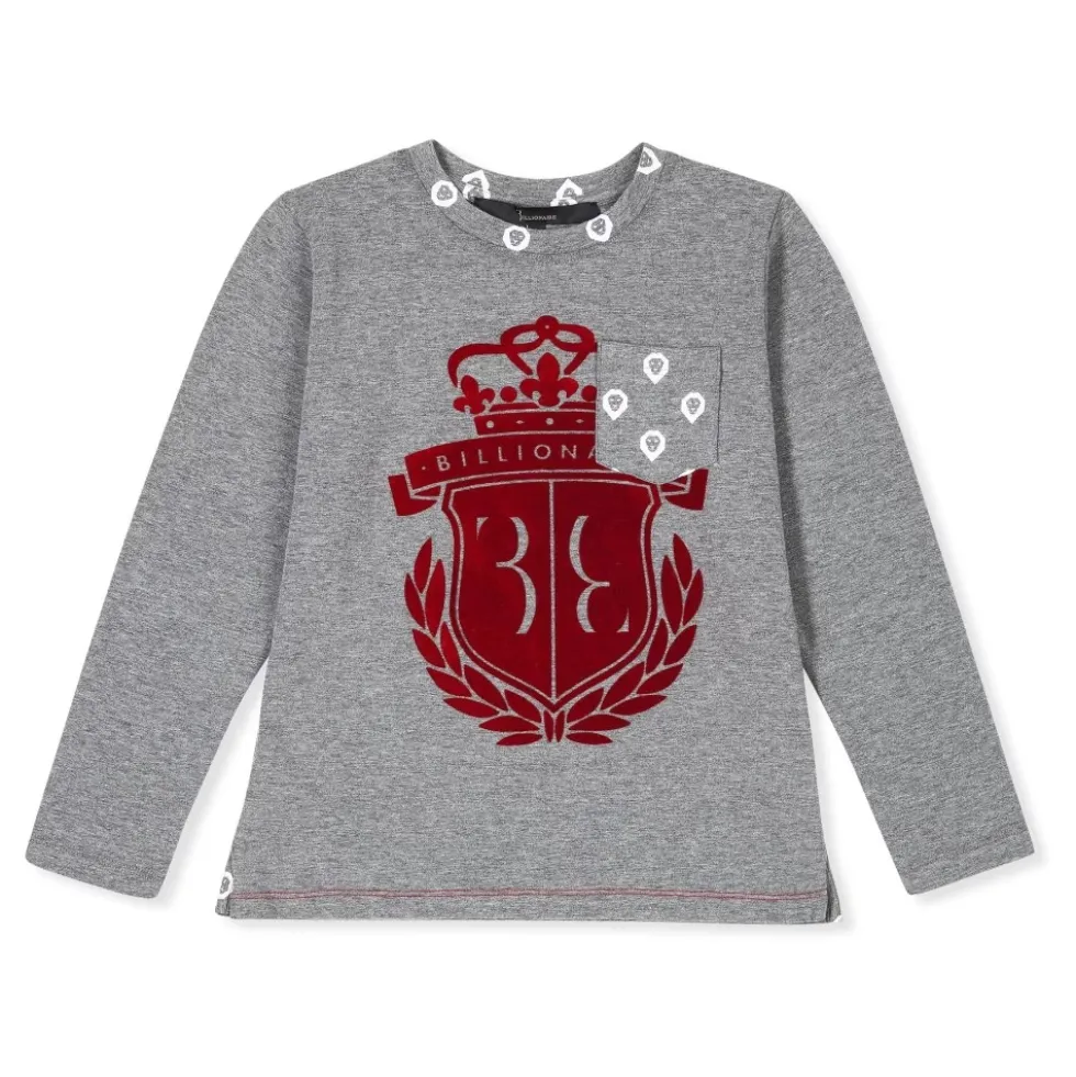 T-shirt Round Neck LS Royal Mint