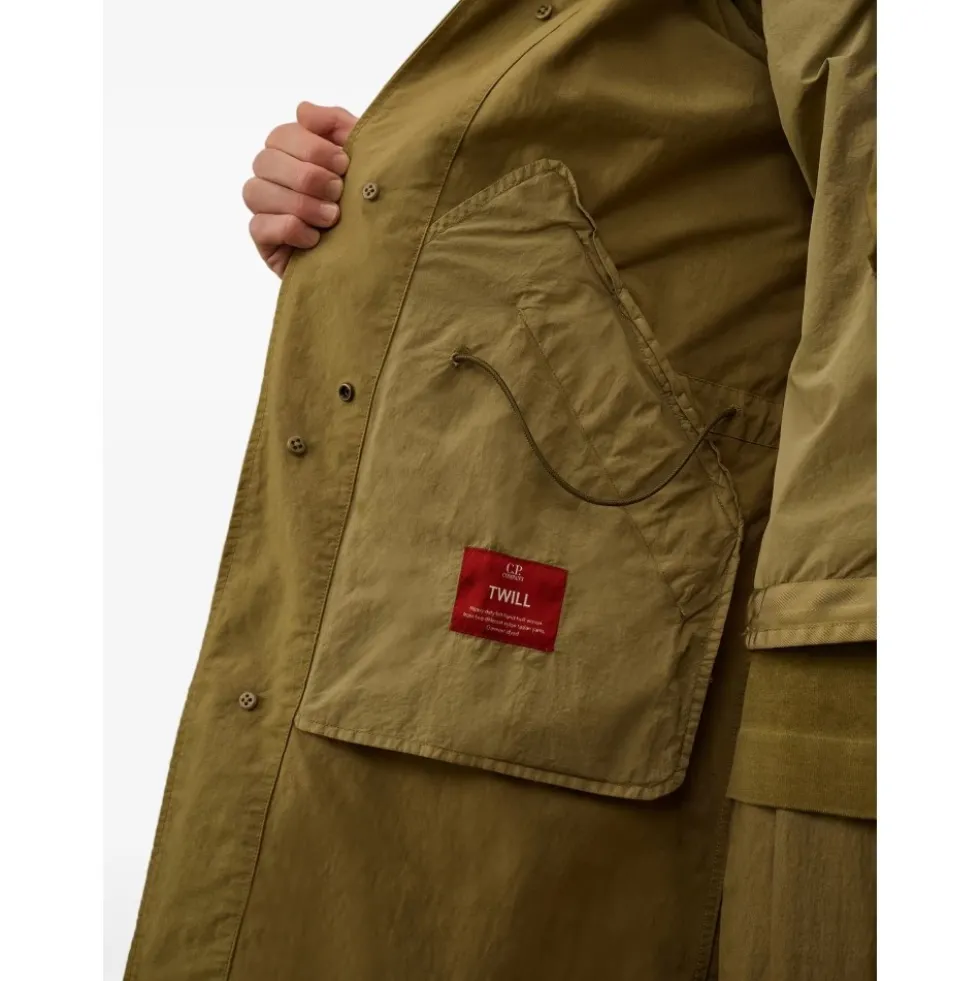 Twill Fishtail Lens Car Coat