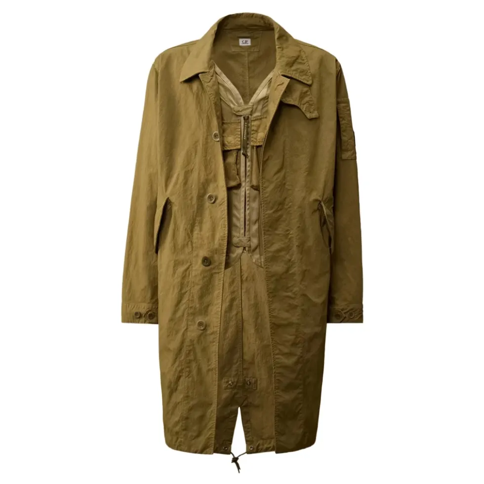 Twill Fishtail Lens Car Coat