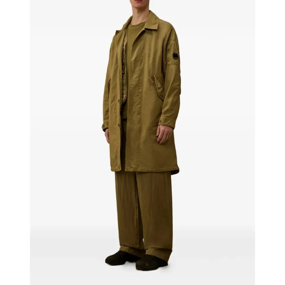 Twill Fishtail Lens Car Coat