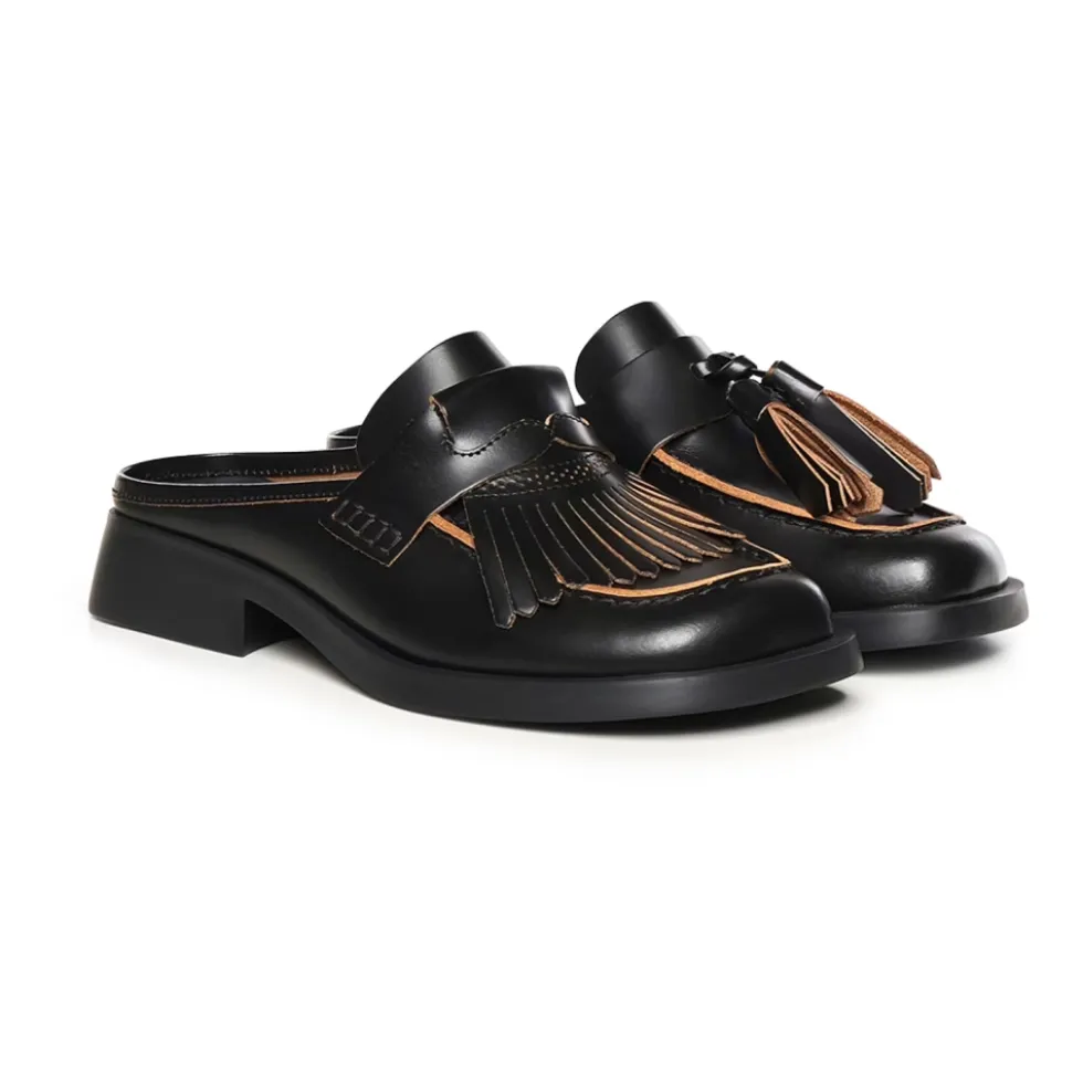 Twins Tassel Mules