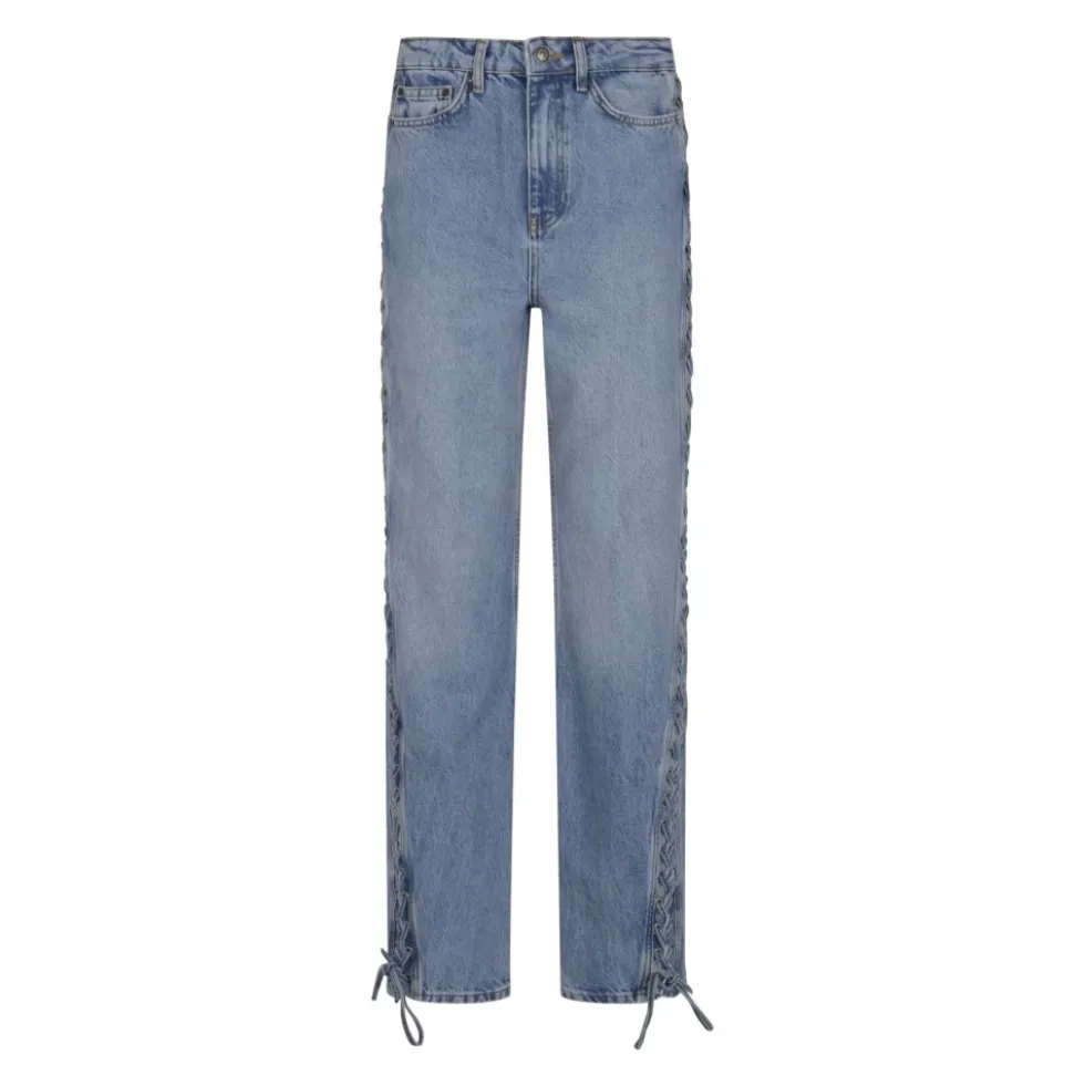 Twisted Lacing Jeans