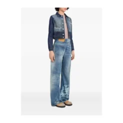 Twist Wide-Leg Jeans