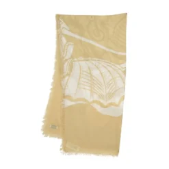 Uld Beige Tørklæde