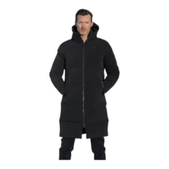 Ultra Varm Sort Parka Frakke