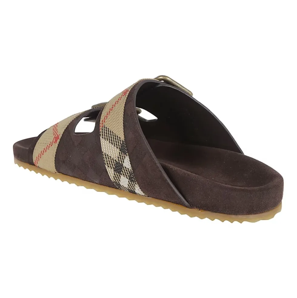 Urchin Check Sandal