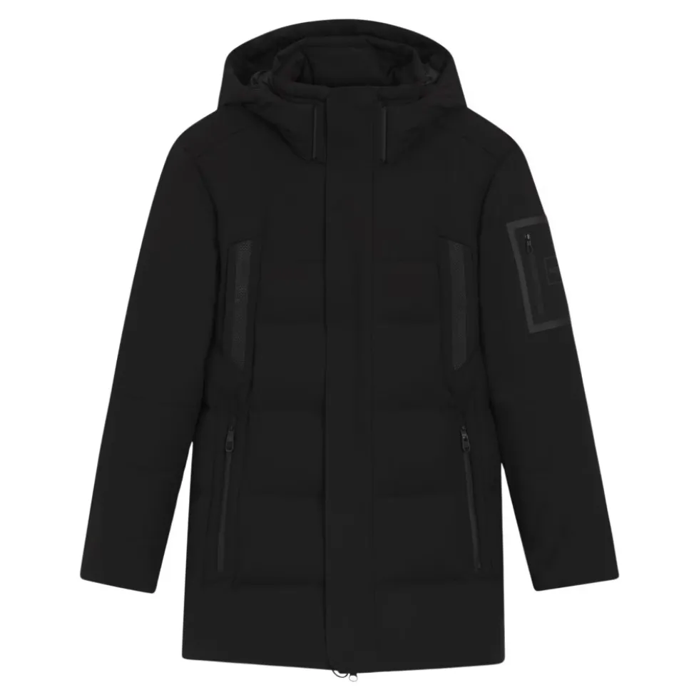 Vandafvisende Parka med Dunfyld