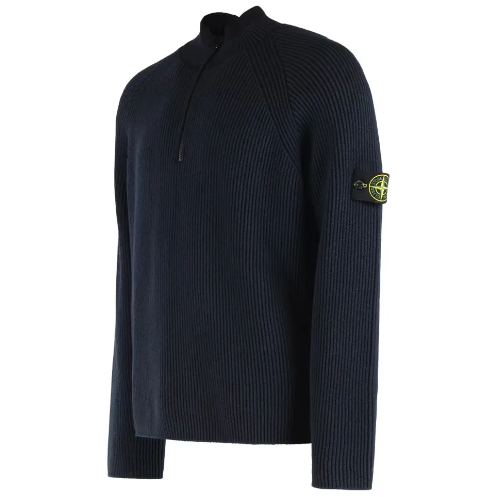 Vanisé Full Rib Half-zip Sweater