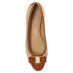 Varina 2.0 Raffia Ballerina