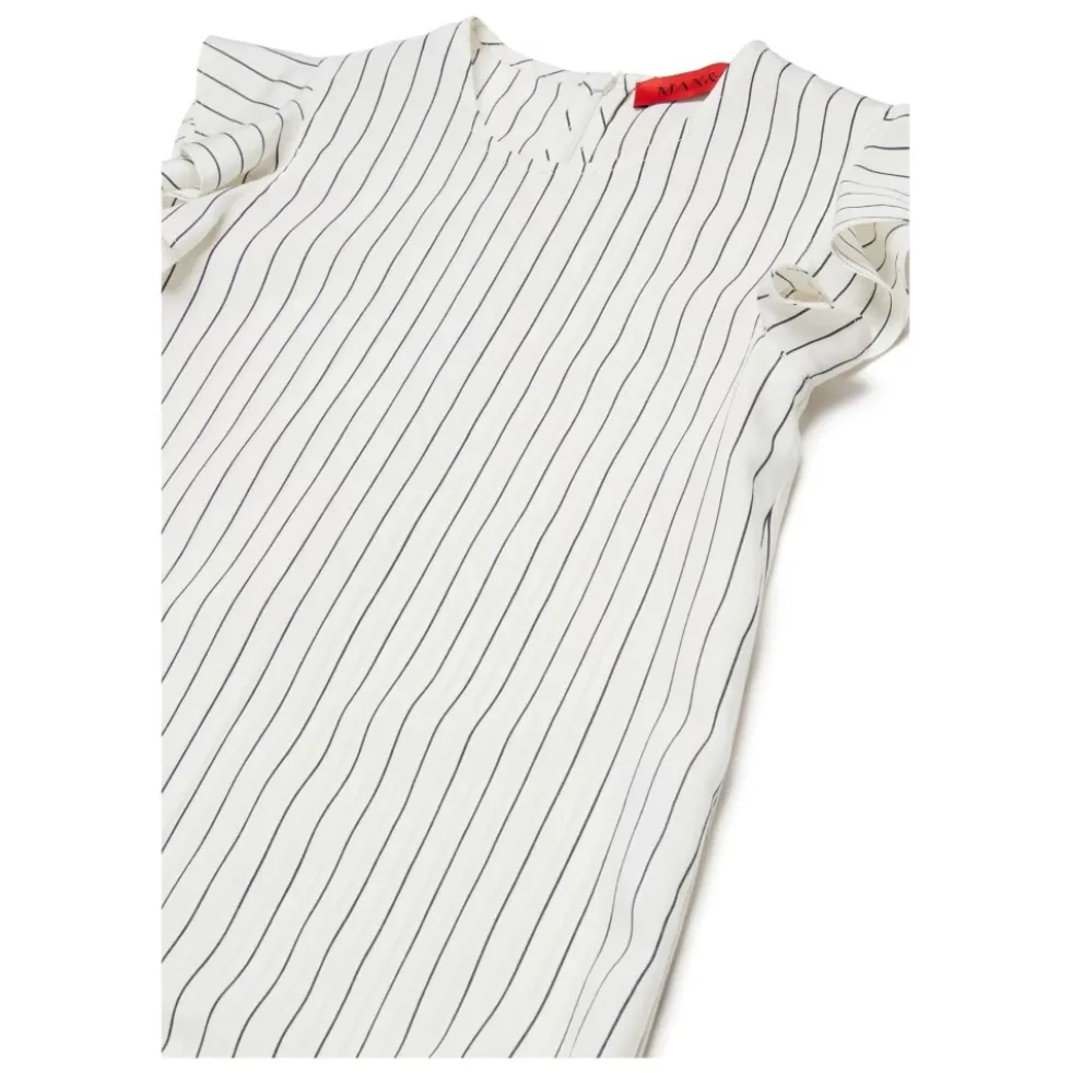 Vertical-Stripe Dress