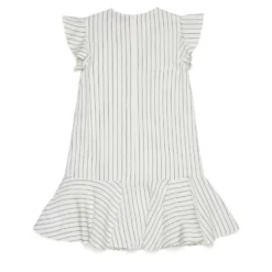 Vertical-Stripe Dress