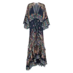V-neck Maxi Kjole
