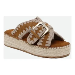 Vævede Platforms Sandaler