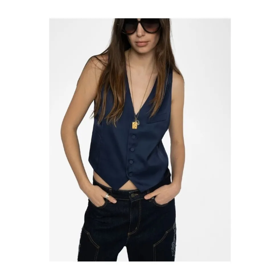 Waistcoat Emaux Satin