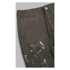 Washed Baggy Bleached Baker Pants