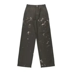 Washed Baggy Bleached Baker Pants