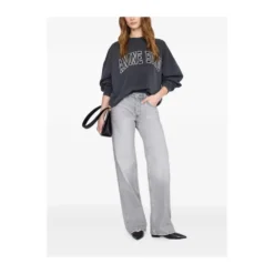 Washed Crew Neck Sweatshirt