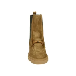 Western stil cognac ruskind støvle