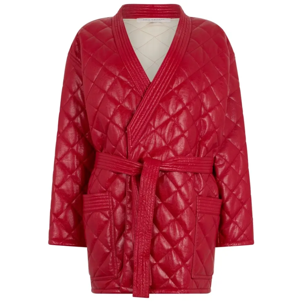 Wide Coat med Bælte
