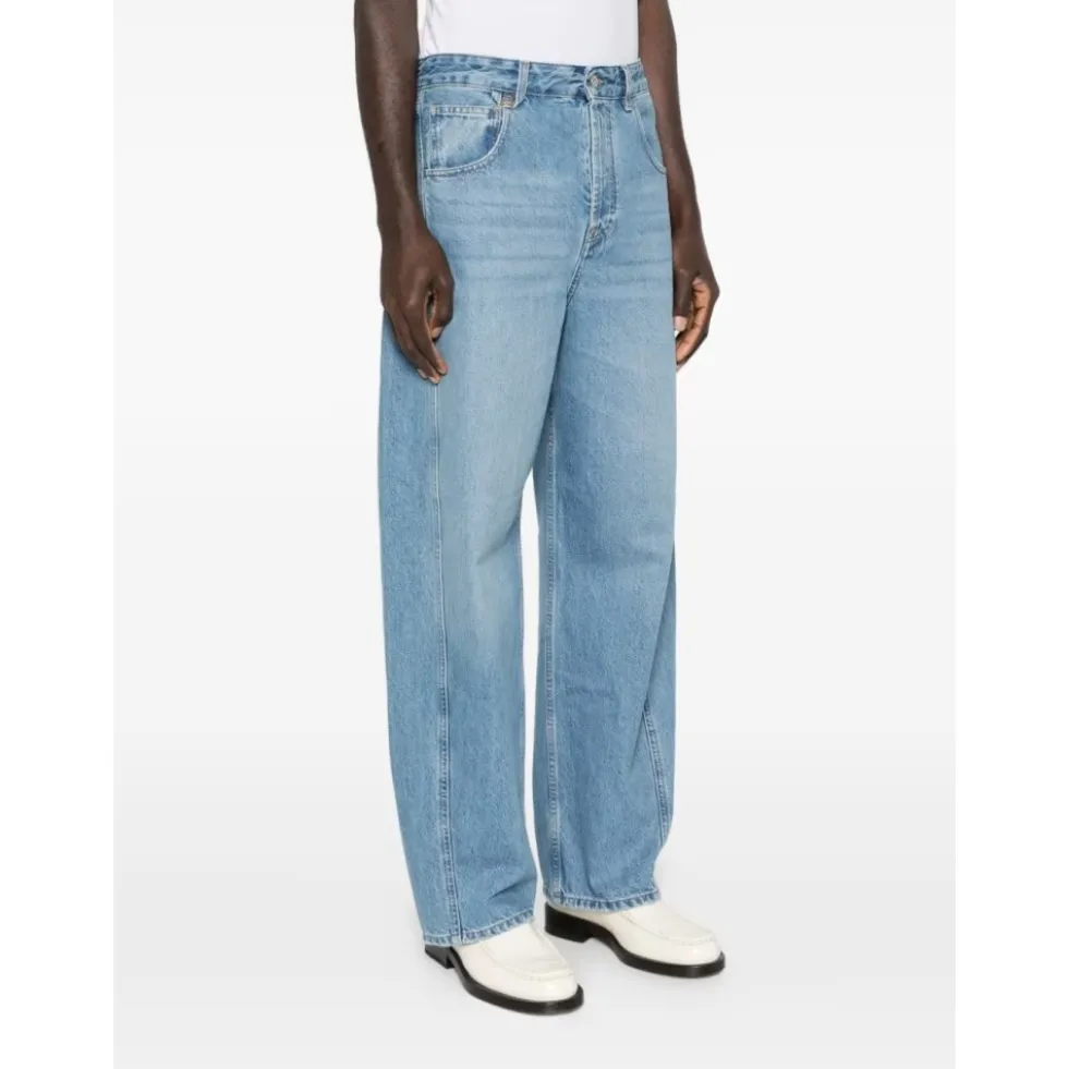 Wide de-Nîmes Denim Bukser