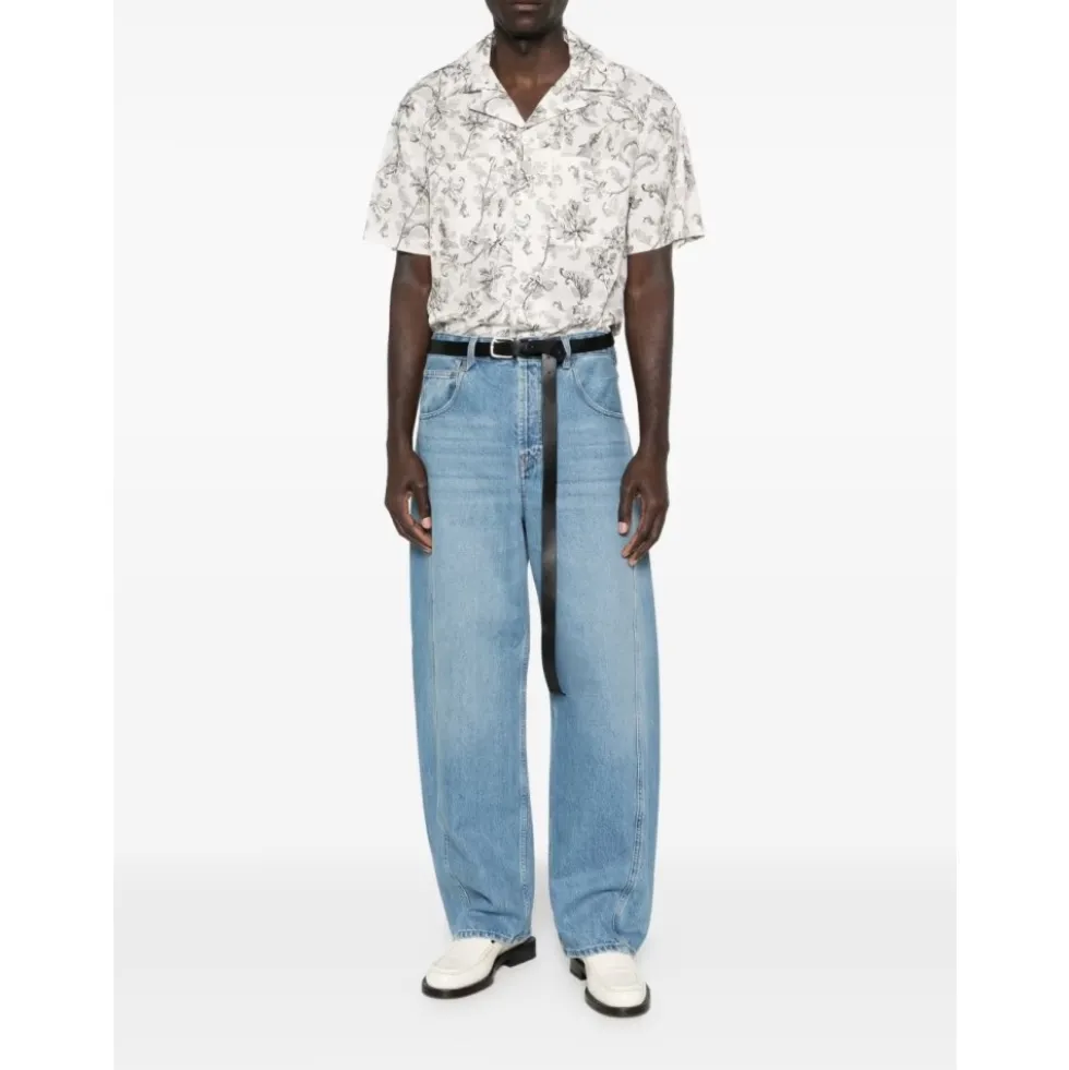 Wide de-Nîmes Denim Bukser