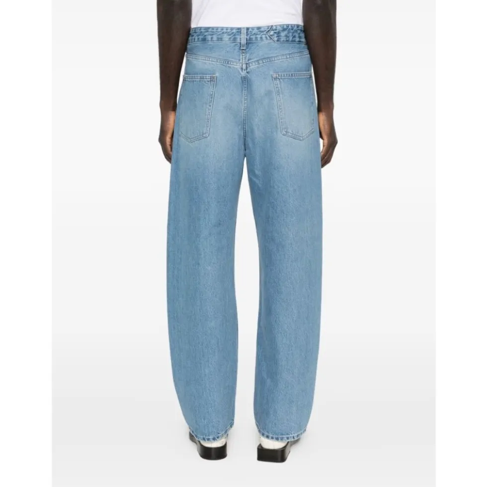 Wide de-Nîmes Denim Bukser