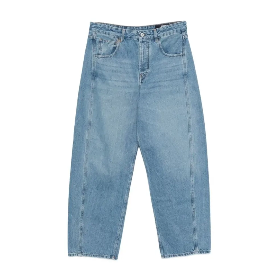 Wide de-Nîmes Denim Bukser