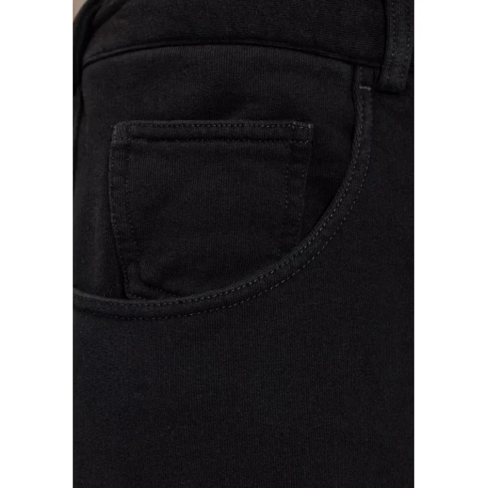 Wide-leg sweatpants