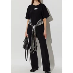 Wide-leg sweatpants